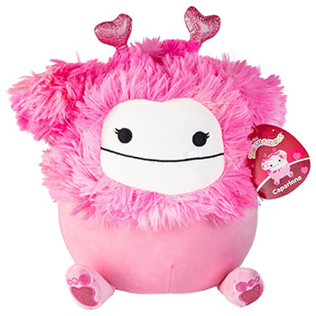 Squishmallows 10" Caparinne The Bigfoot Valentine's Day Plush - Official Kellytoy