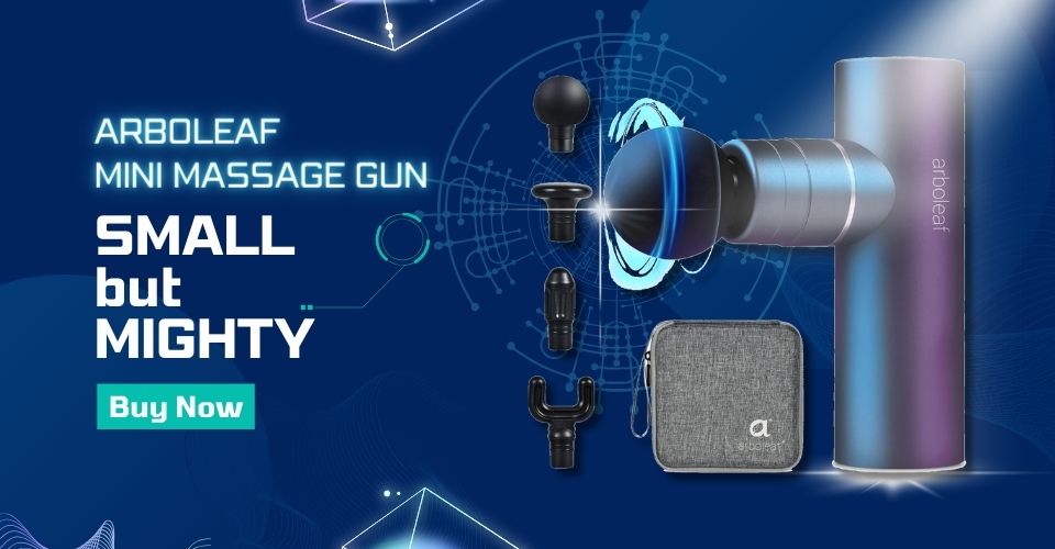 Arboleaf Mini Massage Gun - SMALL but MIGHTY