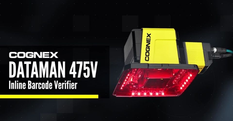 Cognex launched the most reliable Inline Barcode Verifier