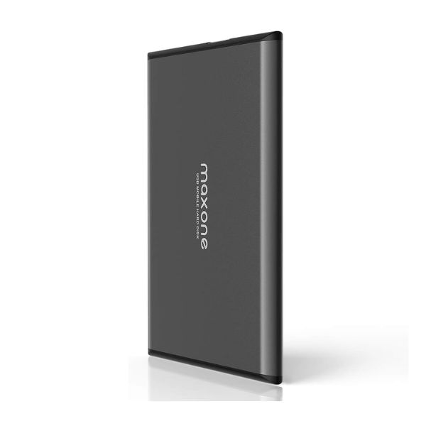 Maxone 500GB Ultra Slim Portable External Hard Drive is down to a record-low price
