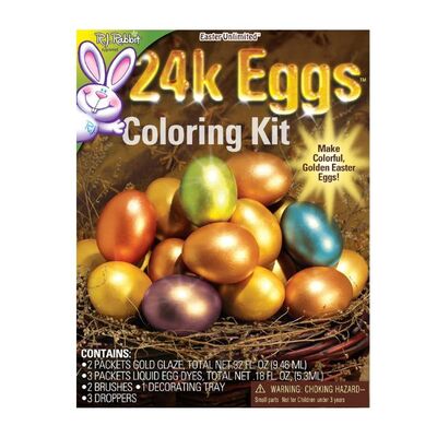 Easter Unlimited 24 Karat Easter Egg Coloring Kit  $14