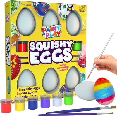 Dan&Darci Egg Squishy Painting Kit