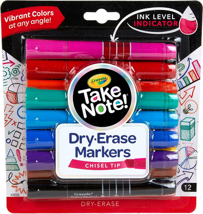 Crayola Low Odor Dry Erase Markers