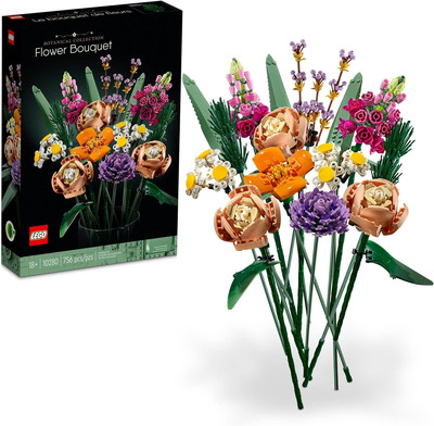 LEGO Icons Flower Bouquet Building Set