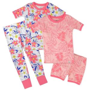 HonestBaby girls Multipack 2-Piece Pajamas Sleepwear
