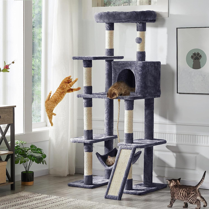 Yaheetech Large Multi-Level Cat Tree for cats