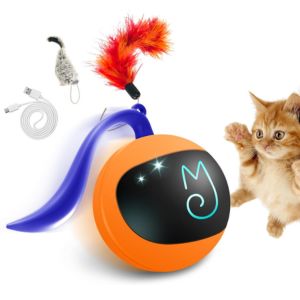Migipaws Interactive Cat Ball Toy Set