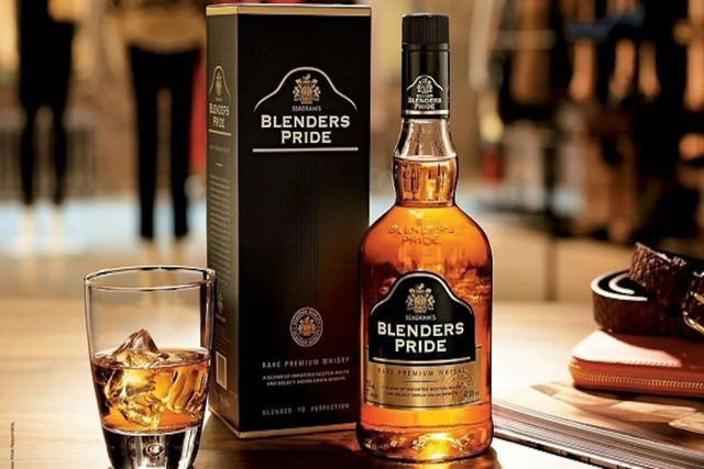 What is the alcohol percentage of Blenders Pride?