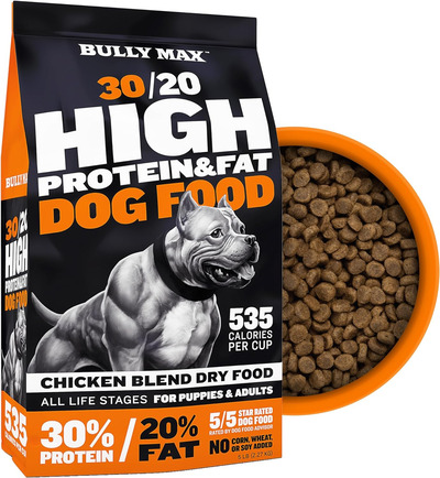 Bully Max High Performance Premium Dry Dog Food for All Ages 