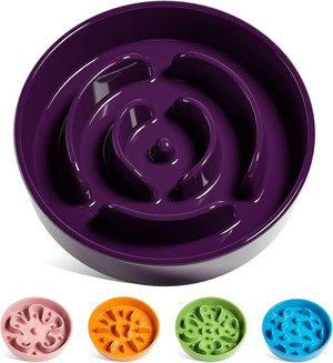 LE TAUCI Slow Feeder Dog Bowl for Fast Eaters