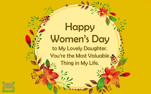 International Women's Day messaging to daughter