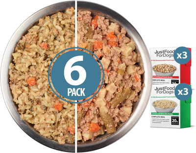 JustFoodForDogs Pantry Fresh Wet Dog Food Variety Pack