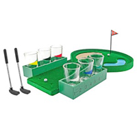 Fairly Odd Novelties Miniature Golf Drinking Game Set