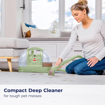 The BISSELL little green portable carpet and cleaner