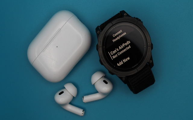 How to pair AirPods with Garmin Watch?
