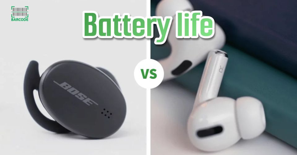 Apple AirPods Pro vs Bose Sport earbuds have quite the same battery life