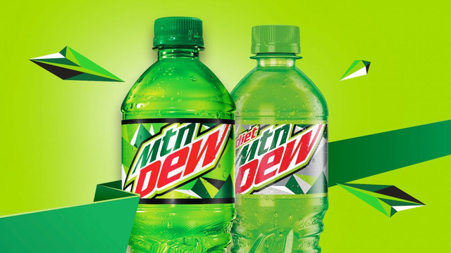Mountain Dew is behind only Coca-Cola