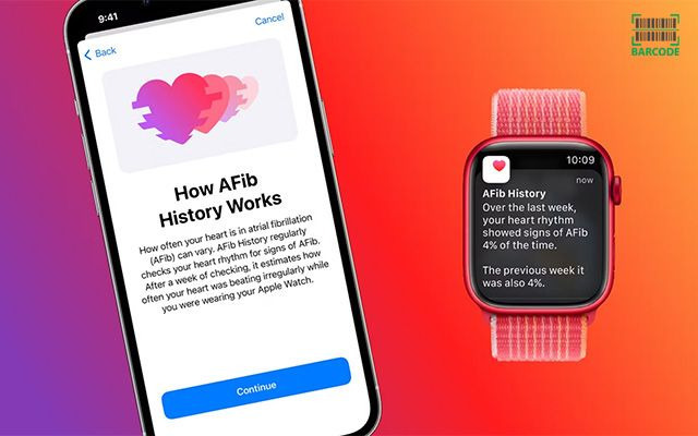 Apple Watch can show Afib history
