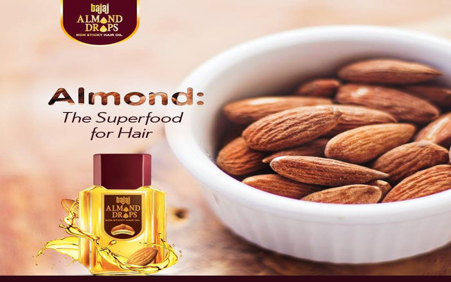 Bajai Almond Drops oil should be applied 2-4 hours before shampooing