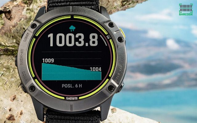 A Garmin watch for hunters with barometer