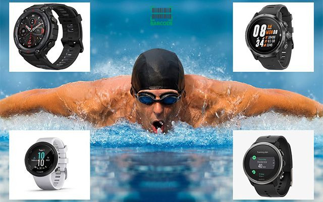 You should look for a Garmin waterproof watch for swimming