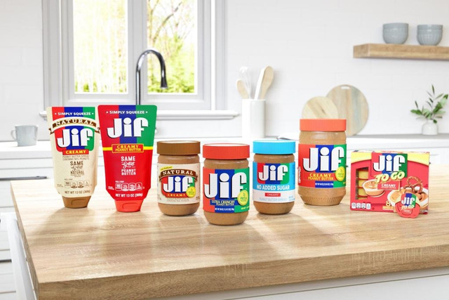 Different Jif butter forms