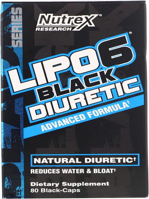 Nutrex Research - Lipo 6 Black Diuretic Water Pills