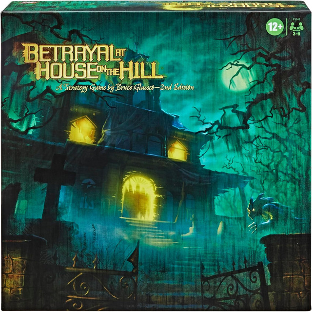 Avalon Hill Hasbro Gaming Betrayal at The House on The Hill