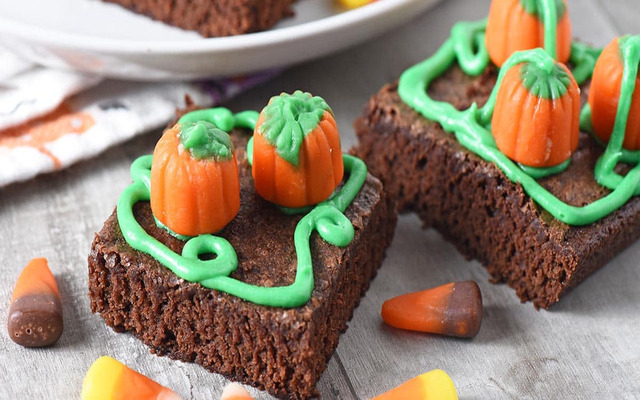 Pumpkin Patch Brownies