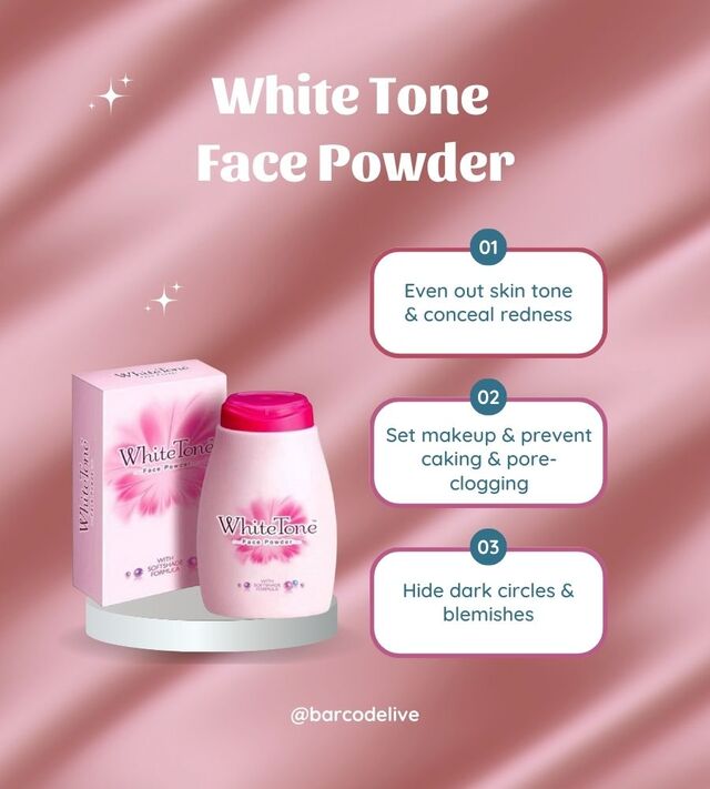 Benefits of the White Tone Face Powder