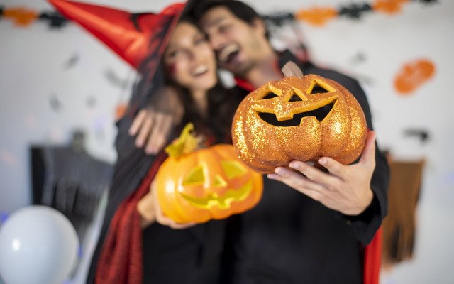 Halloween Instagram captions for couples