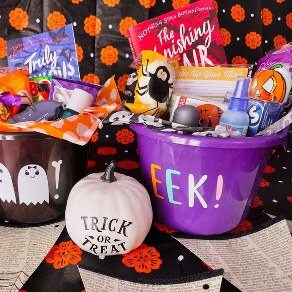 A spooky basket for teens