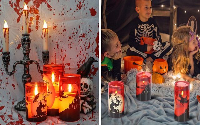 The eerie battery candles for boyfriend