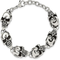 skull bracelet -2