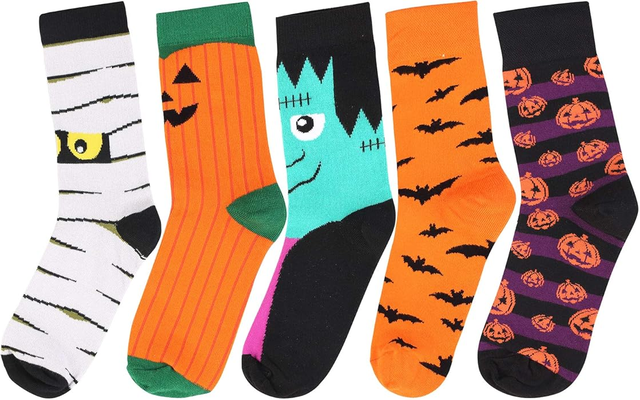 The Happy Halloween socks