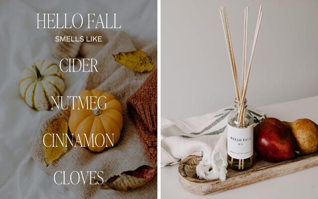 Sweet Reed diffuser set