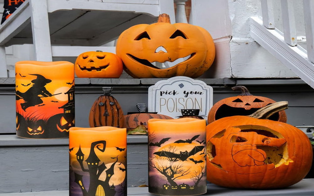 Dromance Halloween LED candles