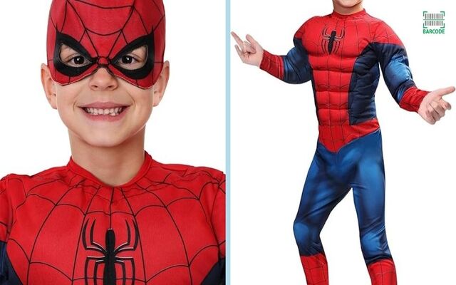 The Spider man costume for kid boy