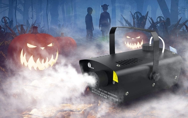 Pay attention to the output of your Halloween fog machine