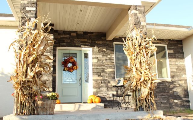 Corn Stalk Door