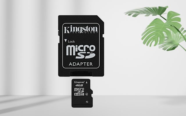 Kingston 4 GB microSDHC Class 4 Flash Memory Card