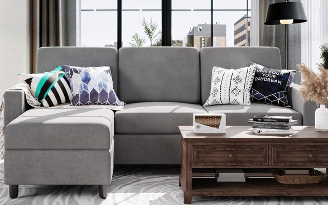 Shintenchi Convertible Sectional Sofa Couch