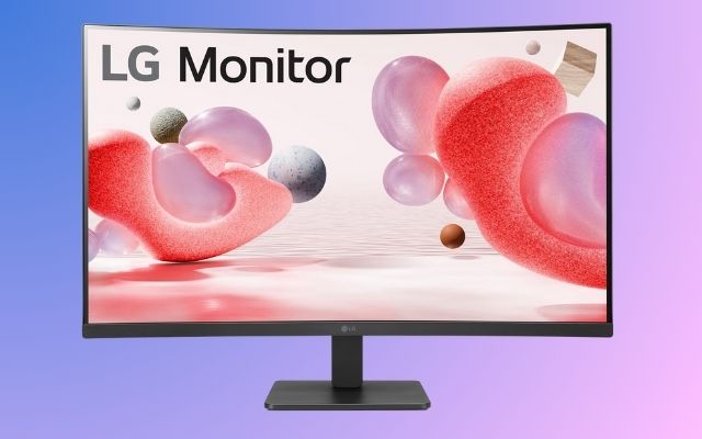 LG 32MR50C-B 32-inch FHD Curved Monitor