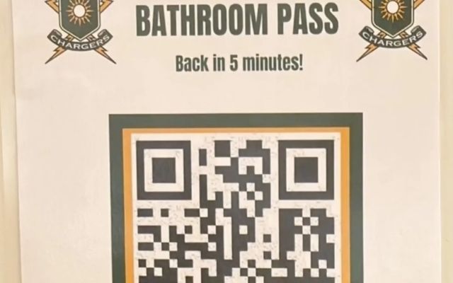 Orange County high school asks students to scan the QR code