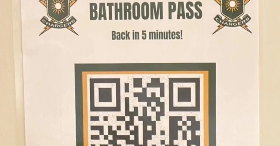 Orange County High School Requires Students to Scan a QR Code